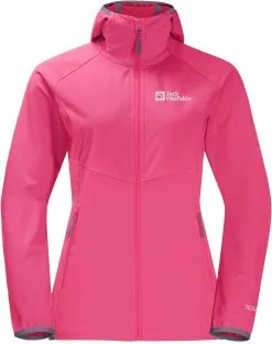 Jack Wolfskin Go Hike Softshell Jacket Women, Orange