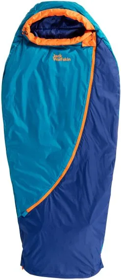 Jack Wolfskin Grow Up Moonrise Sleeping Bag Kids, Bl&aring;
