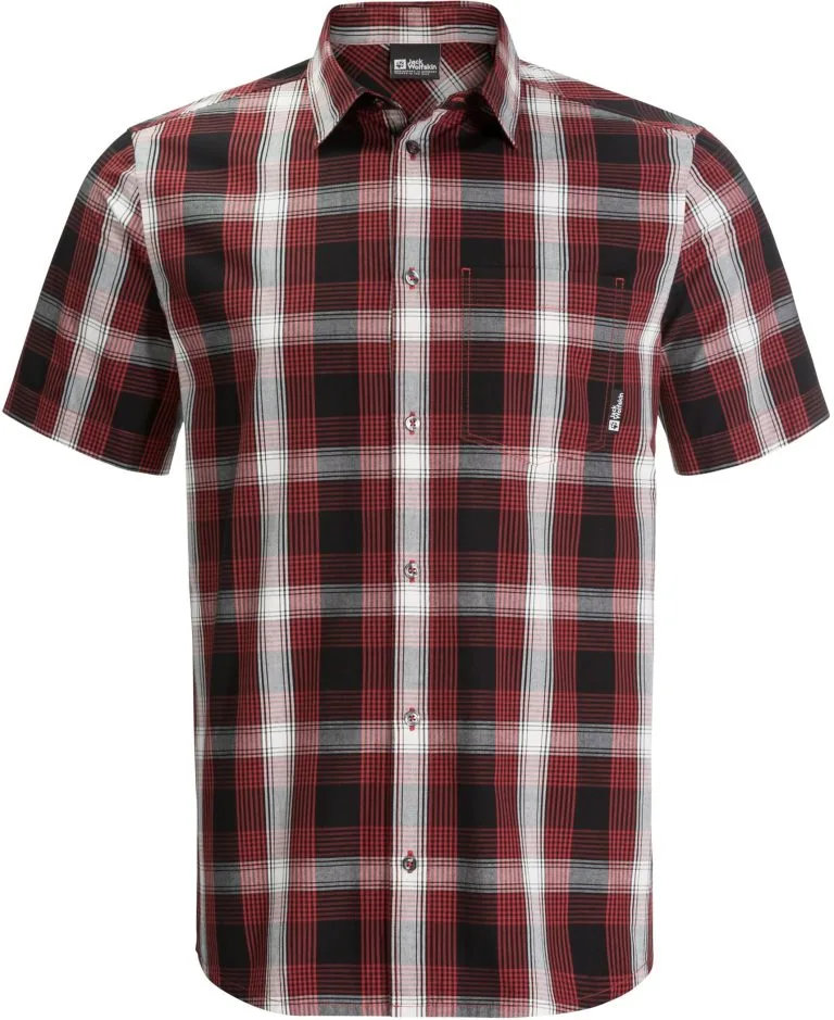 Jack Wolfskin Hot Chili Shirt Men, Grøn 3 Jack Wolfskin Hot Chili Shirt Men, Grøn