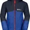Jack Wolfskin Iceland 3i1 Jakke Drenge, Gr&aring;/orange -Campingtøj Butik jack wolfskin iceland 3in1 jacket boys active blue 4