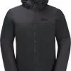 Jack Wolfskin Jasper Isolerede Jakke Herrer, Sort -Campingtøj Butik jack wolfskin jasper insulated jacket men black 1