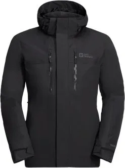 Jack Wolfskin Jasper Jacket Men, Gr&aring;/sort