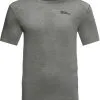 Jack Wolfskin Kammweg S/S Tee Men, Gr&oslash;n -Campingtøj Butik jack wolfskin kammweg s s tee men gecko green 3