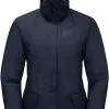 Jack Wolfskin Kiruna Trail Jakke Damer, Bl&aring; -Campingtøj Butik jack wolfskin kiruna trail jacket women midnight blue 6