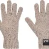 Jack Wolfskin Nature Strikkede Handsker, Beige