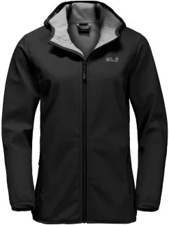 Jack Wolfskin Northern Point Jakke Damer, Sort