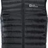 Jack Wolfskin Pack & Go Down Vest Herrer, Gr&oslash;n -Campingtøj Butik jack wolfskin pack go down vest men black 5