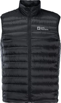 Jack Wolfskin Pack & Go Down Vest Herrer, Gr&oslash;n