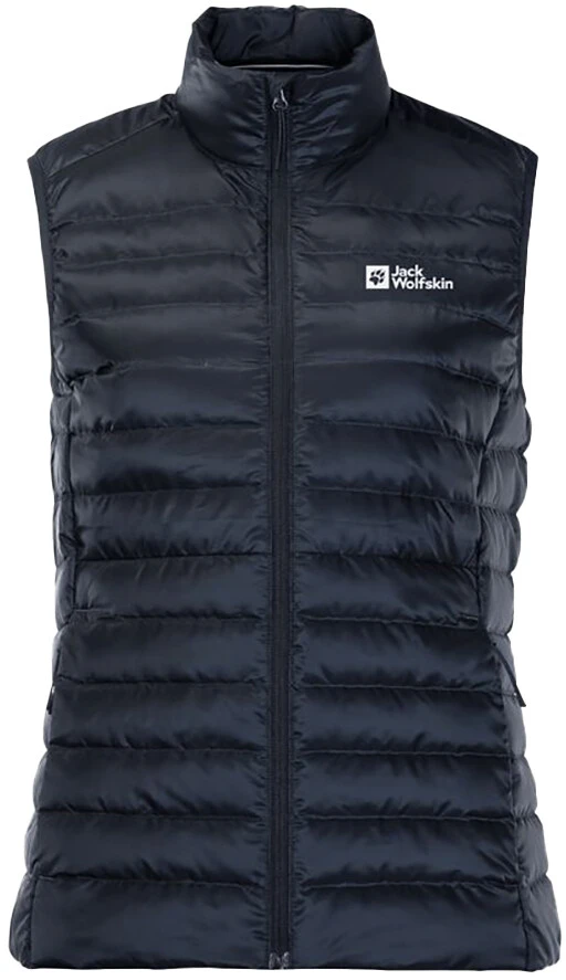 Jack Wolfskin Pack & Go Down Vest Damer, Blå 3 Jack Wolfskin Pack & Go Down Vest Damer, Blå
