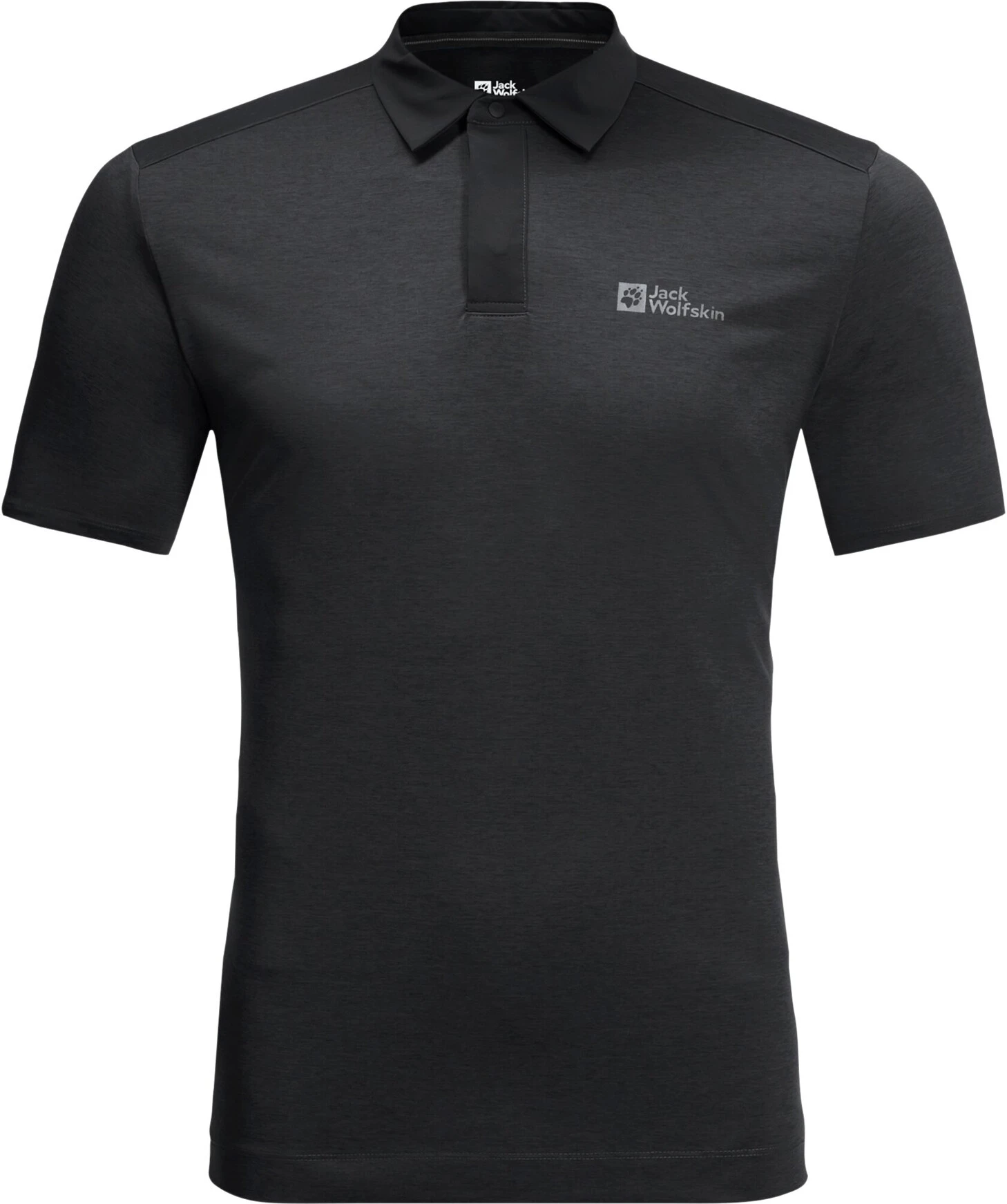 Jack Wolfskin Pack & Go Polo Men, Grøn 3 Jack Wolfskin Pack & Go Polo Men, Grøn