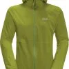 Jack Wolfskin Pack & Go Softshelljakke Herrer, Gr&oslash;n -Campingtøj Butik jack wolfskin pack go softshell jacket men golden cypress 7