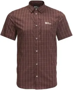 Jack Wolfskin Rays Stretch Vent Shirt Men, Gr&oslash;n