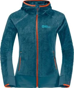 Jack Wolfskin Rotwand FZ-jakke Med H&aelig;tte Damer, Gr&aring;