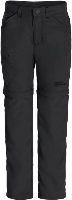 Jack Wolfskin Safari Zip Off Pants Kids, Sort