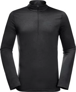 Jack Wolfskin Sky Thermal HZ Skjorte Herrer, Bl&aring;