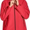 Jack Wolfskin Stormshell Jakke Damer, R&oslash;d -Campingtøj Butik jack wolfskin stormshell jacket women tulip red 3