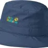 Jack Wolfskin Supplex Wingtip Hat Børn, Blå 1 Jack Wolfskin Supplex Wingtip Hat Børn, Blå -Campingtøj Butik jack wolfskin supplex wingtip hat kids dark indigo 1