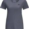 Jack Wolfskin Tech Tee Women, Grøn 1 Jack Wolfskin Tech Tee Women, Grøn -Campingtøj Butik jack wolfskin tech tee women dolphin 3