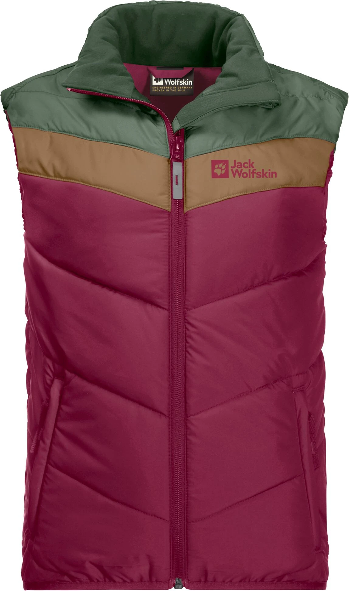 Jack Wolfskin Three Hills Vest Børn, Pink 3 Jack Wolfskin Three Hills Vest Børn, Pink