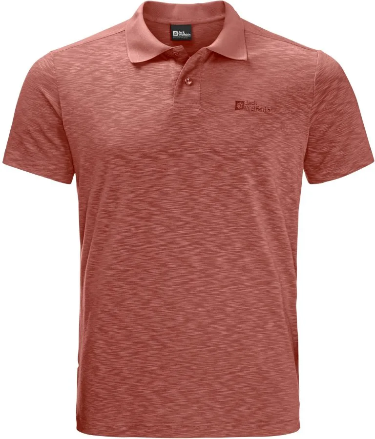 Jack Wolfskin Travel Polo Men, Grøn 3 Jack Wolfskin Travel Polo Men, Grøn