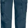 Jack Wolfskin Treasure Hunter Pants Kids, Bl&aring; -Campingtøj Butik jack wolfskin treasure hunter pants kids dark sea 2