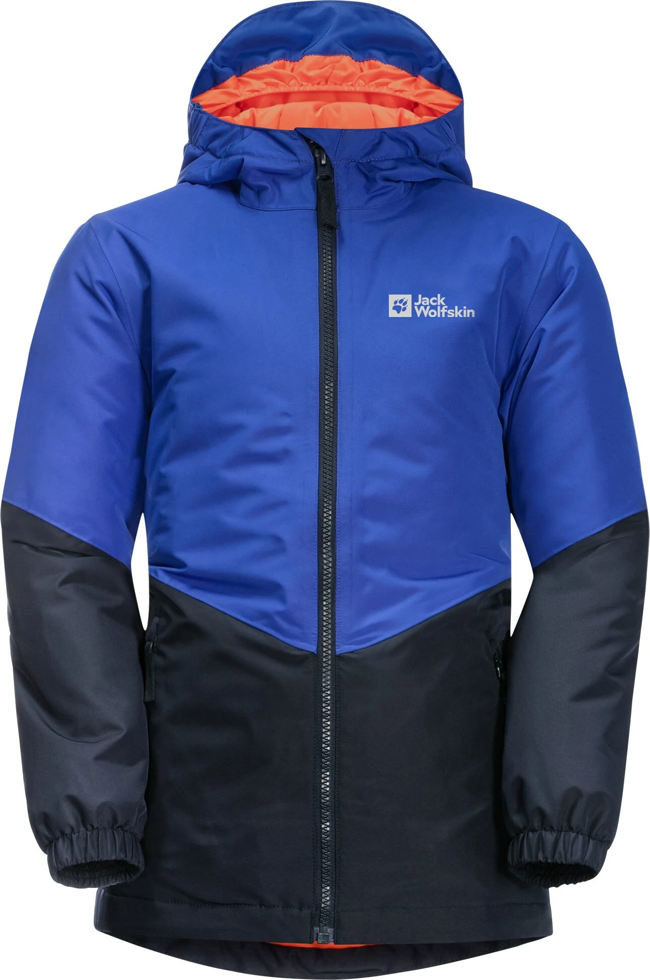 Jack Wolfskin Trios Jakke Børn, Blå 3 Jack Wolfskin Trios Jakke Børn, Blå