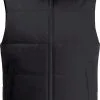 Jack Wolfskin White Frost Vest Herrer, Oliven -Campingtøj Butik jack wolfskin white frost vest men black 1
