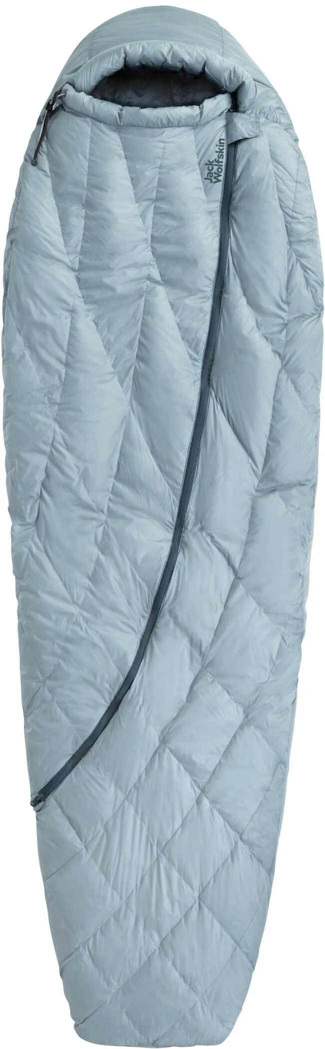 Jack Wolfskin Wolftrail Down -7 180cm Sleeping Bag, Blå 3 Jack Wolfskin Wolftrail Down -7 180cm Sleeping Bag, Blå
