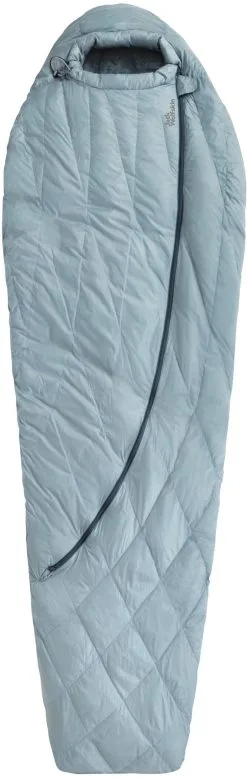 Jack Wolfskin Wolftrail Down -7 195cm Sleeping Bag, Bl&aring;