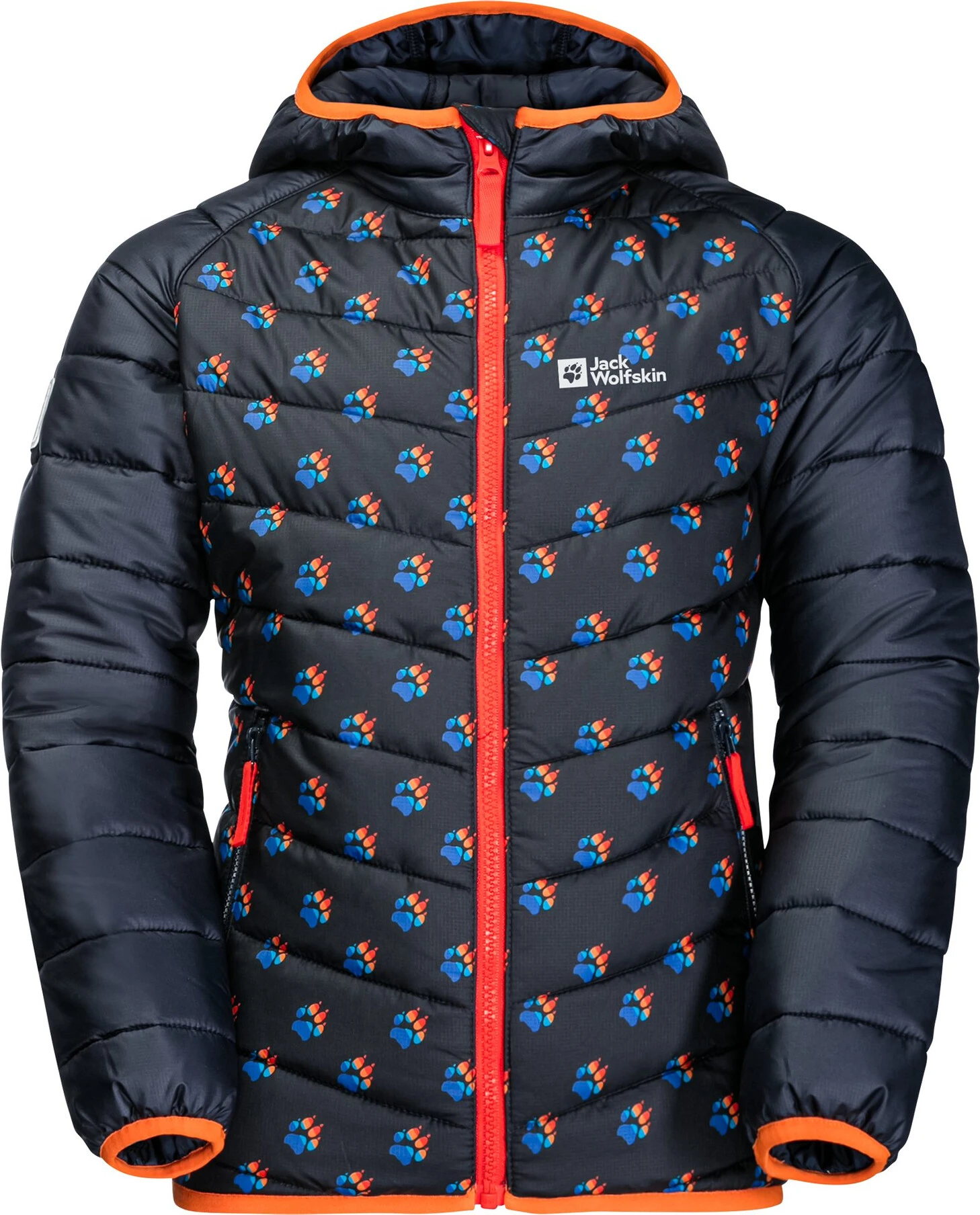 Jack Wolfskin Zenon Print Jakke Børn, Grøn 3 Jack Wolfskin Zenon Print Jakke Børn, Grøn