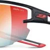 Julbo Aero Zebra Light Red Solbriller, Sort/rød 1 Julbo Aero Zebra Light Red Solbriller, Sort/rød -Campingtøj Butik julbo aero zebra light red glasoegon black red multilayer red 8