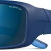 Julbo Run Polarized 3+ Solbriller Herrer, Bl&aring; -Campingtøj Butik julbo run polarized 3 sonnenbrille herren matt blue blue grey flash blue 3