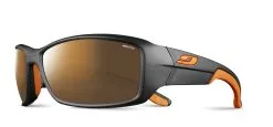 Julbo Run Reactiv High Mountain 2-4 Solbriller, Sort/orange