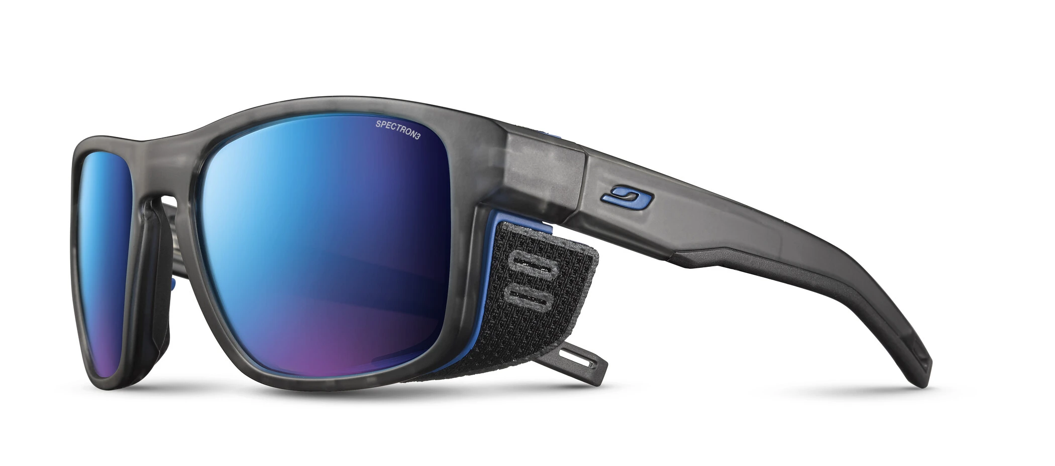 Julbo Shield M Spectron 3Cf Solbriller, Grå/blå 3 Julbo Shield M Spectron 3Cf Solbriller, Grå/blå