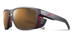 Julbo Shield Reactiv High Mountain 2-4 Solbriller, Sort/orange
