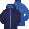 Kamik Indiana Dobbelt Jakke Drenge, Grøn 1 Kamik Indiana Dobbelt Jakke Drenge, Grøn -Campingtøj Butik kamik indiana double jacket boys navy sea marine mer 6 1