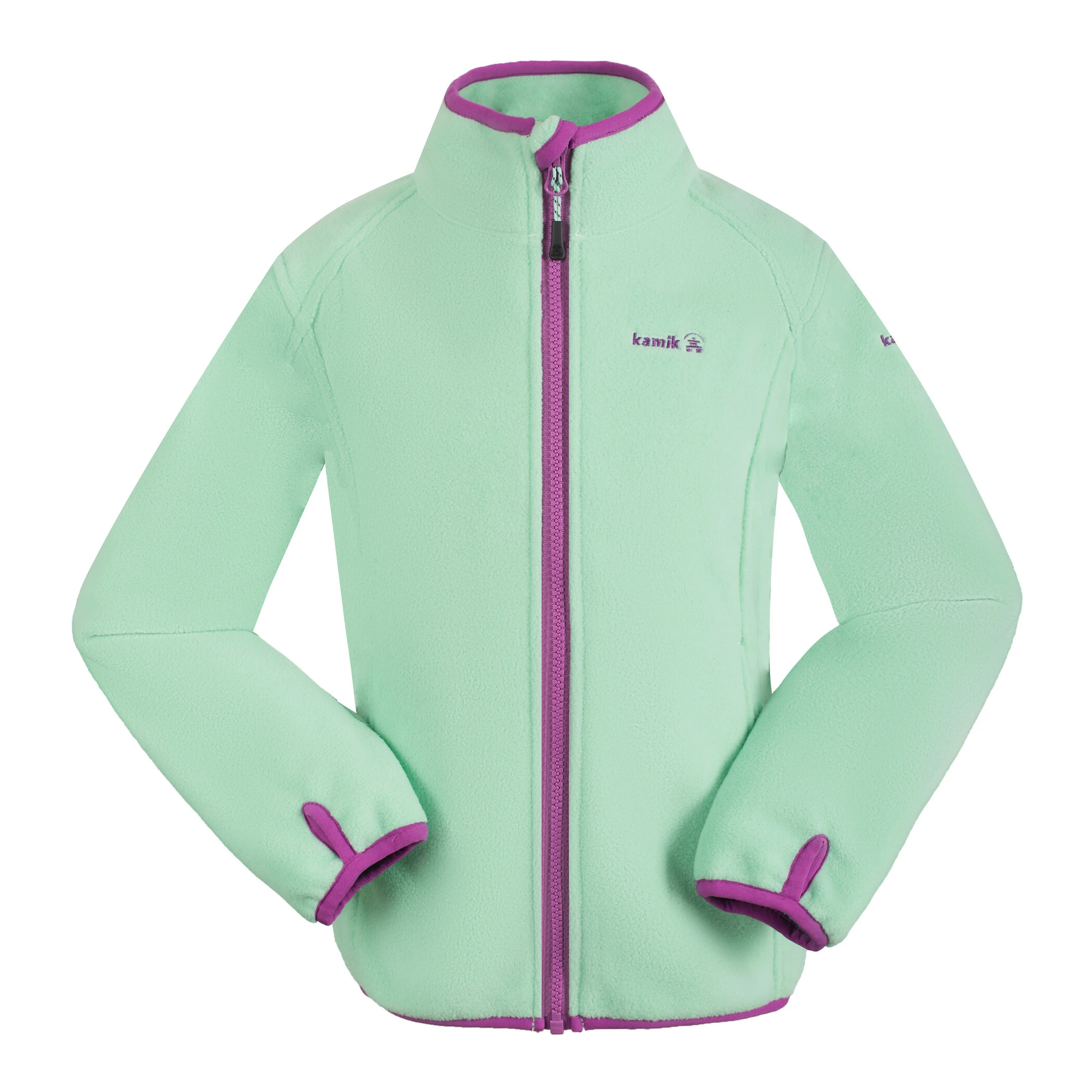 Kamik Linnea Polarfleece Jacket Girls, Violet 3 Kamik Linnea Polarfleece Jacket Girls, Violet