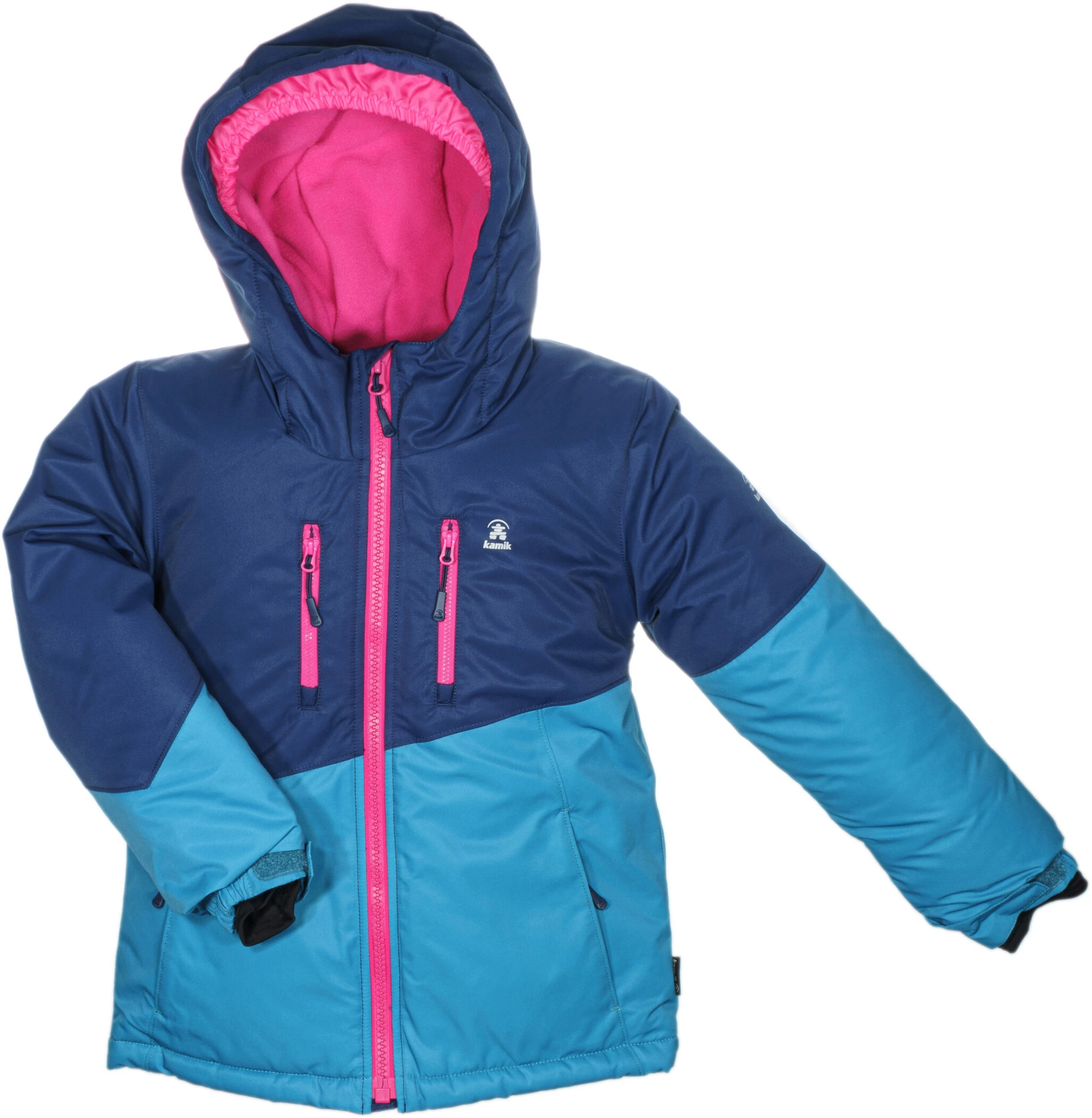 Kamik Rebecca Vinterjakke Piger, Violet/pink 3 Kamik Rebecca Vinterjakke Piger, Violet/pink