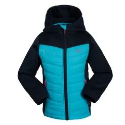 Kamik Willow Hybrid Fleece Jacket Girls, Bl&aring;