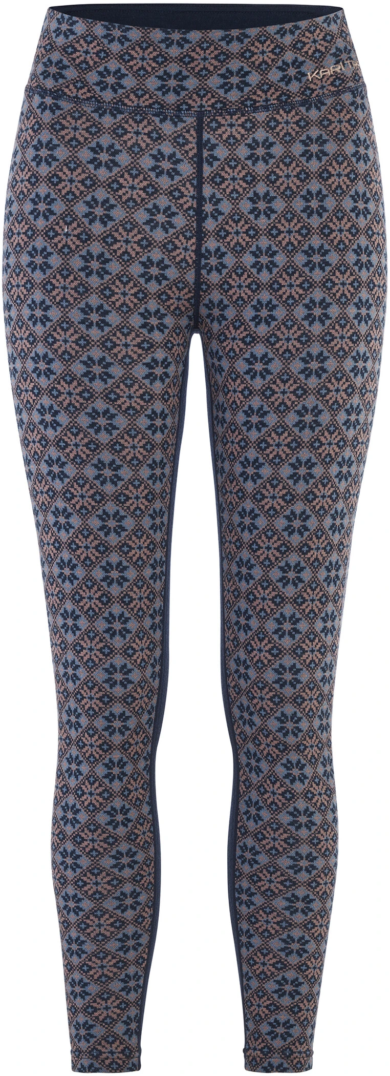 Kari Traa Rose Light Bukser Med Høj Talje Damer, Beige/violet 3 Kari Traa Rose Light Bukser Med Høj Talje Damer, Beige/violet