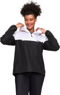 Kari Traa Vilde Vind Anorak Damer, Sort/hvid