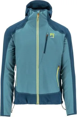 Karpos Parete Jakke Herrer, Turkis/petroleumsgr&oslash;n