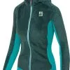 Karpos Trecime Fleecejakke Damer, Grøn/turkis 1 Karpos Trecime Fleecejakke Damer, Grøn/turkis -Campingtøj Butik karpos trecime fleece jacket women bluebird 2