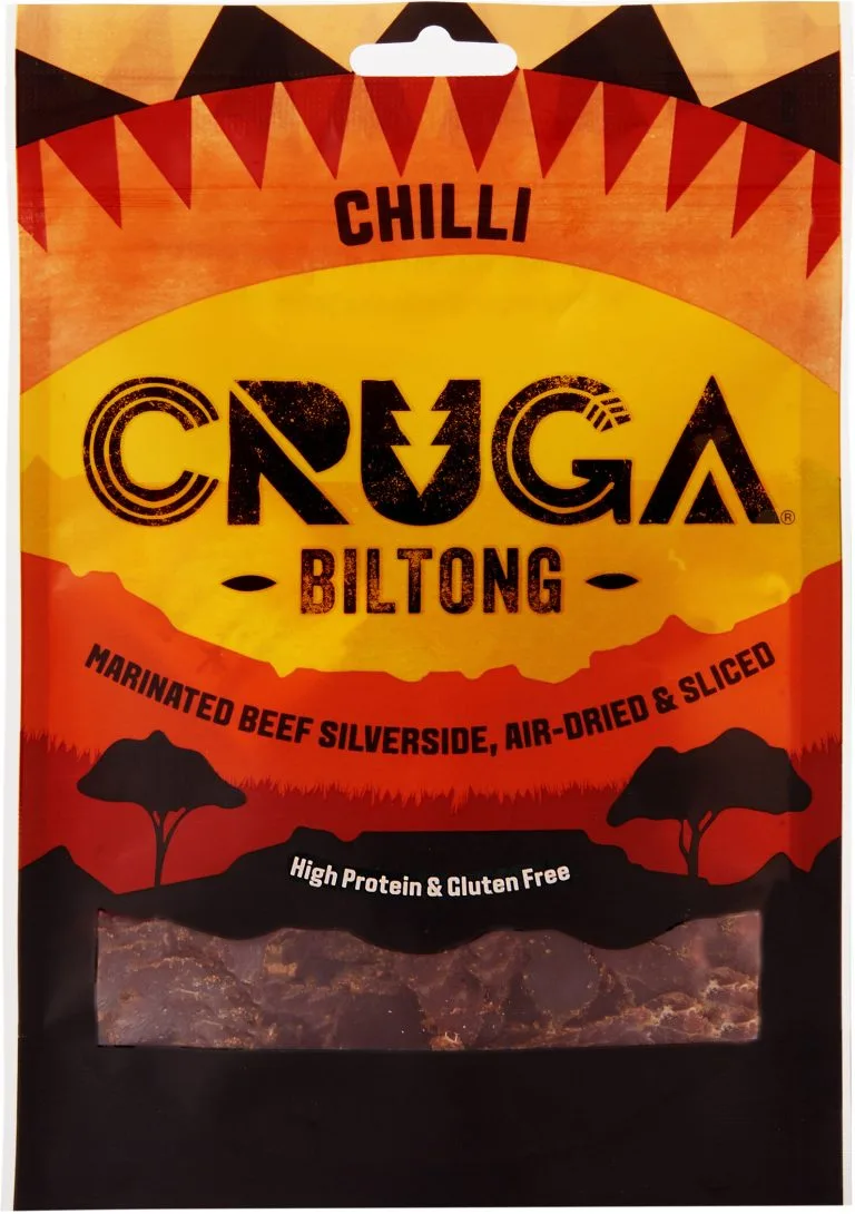 Katadyn Cruga Biltong Af Oksekød 70g, Original 3 Katadyn Cruga Biltong Af Oksekød 70g, Original