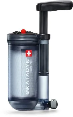 Katadyn Hiker Pro Vandfilter, Gennemsigtig/sort