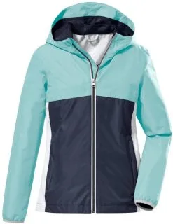 Killtec Kos 166 Jakke Piger, Turkis/bl&aring;