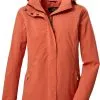 Killtec Kos 92 Jacket Women, Gr&oslash;n -Campingtøj Butik killtec kos 92 jacket women dark apricot 2