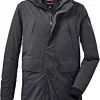 Killtec KOW 115 Parka Herrer, Sort 1 Killtec KOW 115 Parka Herrer, Sort -Campingtøj Butik killtec kow 115 parka men black 2