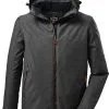 Killtec KOW 143 Jakke Herrer, Petroleumsgr&oslash;n -Campingtøj Butik killtec kow 143 jacket men anthracite 2