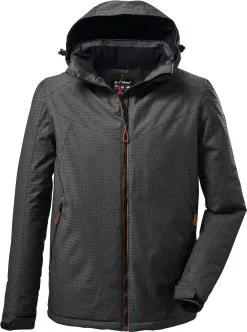 Killtec KOW 143 Jakke Herrer, Petroleumsgr&oslash;n